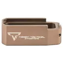 Taran Tactical Innovation PMAG Base Pad for AR15, +5, Coyote Bronze Finish PMBP-06 - Taran Tactical Innovation