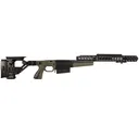 Accuracy International AX AICS Chassis System 26712GR for Remington 700 S/A .308 Win, Folding Stock, Adj Cheek Piece, OD Green Finish, 5Rd - Accuracy International
