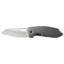 CRKT 2550 Sketch 2.89 in Folding Plain Satin 8Cr14MoV SS Blade/Stainless Steel Handle Includes Pocket Clip - Columbia River