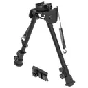 UTG TLBP88 Tactical OP Bipod Black 8.3-12.7 in Aluminum/Steel - Leapers UTG