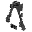 UTG TLBP78 Tactical OP Bipod Black 6.1-7.9 in Aluminum/Steel - Leapers UTG