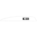 Bohning Zen Vanes White 4 in 100 pk 101048WH4 - Bohning