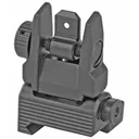 Leapers MNT-957, Inc. - UTG Accu-Sync Spring-loaded AR15 Flip-up Rear Sight, Black MNT-957 - Leapers UTG