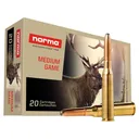 Norma Ammunition 20177292 Dedicated Hunting Whitetail 7.7Jap 174gr Soft Point 20 Per Box/10 Case, Centerfire Rifle Ammo - Norma Ammunition