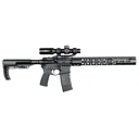 ZRO Delta 223WYRR0000 Range Ready Fully Ambidextrous 223 Wylde 16 in 30+1 Black Black 6 Position Stock Black Polymer Grip Ambidextrous Hand with USO TS-8X RBR - ZRO Delta
