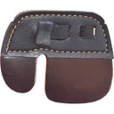 Bateman Bubba 3 Finger Split Cordovan Tab Medium Suede Back RH ETABCRM - Bateman