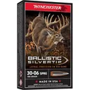 Winchester SBST3006B Ballistic Silvertip 30-06Springfield 180gr Rapid Controlled Expansion Polymer Tip 20 Per Box/10 Case Centerfire, Rifle Ammunition - Winchester