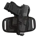 Tagua EP-BH2-520 Extra Protection Quick Draw Black Leather Belt Slide Fits H&K 45 Compact Right Hand - Tagua