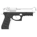 Recover Tactical BC201 Grip & Rail System Black Polymer Picatinny for Most Beretta 92 & M9 Models - Recover Tactical