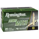 Remington 27680 Premier Match 223Rem 69gr Sierra MatchKing BTHP 20 Per Box/10 Case Centerfire, Rifle Ammunition - Remington