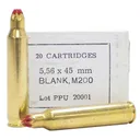 PPU PPB556 Blank Ammo 5.56x45mmNATO 20 Per Box/100 Case - Prvi Partizan