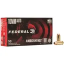 Federal AE10A American Eagle 10mmAuto 180gr Full Metal Jacket 50 Per Box/20 Case Centerfire, Handgun Ammunition - Federal
