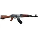 Zastava Arms ZPAPM70 AK-47 Rifle ZR7762WM, 7.62x39mm, 16.3, Walnut Stock, Blued, 30 Rds - Zastava