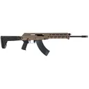 M+M Industries M10XZFDE M10X Semi-Automatic 7.62X39mm 16.5 in 30+1 Black 5 Position Side Folding Collapsible Synthetic Stock Flat Dark Earth Aluminum Receiver - M+M Industries