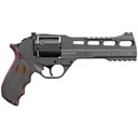 Chiappa Firearms Charging Rhino, Gen II, Revolver, Double Action Only, 9MM, 6 in Barrel, Aluminum, Black Slate Cerakote Finish, Laminate Grips, Fiber Optic Front Sight, Adjustable Rear Sight, 6 Rounds 340.314 - Chiappa Firearms