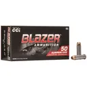 CCI 3514 Blazer 38Special +P 125gr Jacketed Hollow Point 50 Per Box/20 Case Centerfire, Handgun Ammunition - Cci