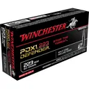 Winchester Ammo S223RPDB PDX1 Defender 223 Rem 60 gr Split Core Hollow Point 20 Per Box/ 10 Case - Winchester