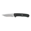 CRKT 7160 Intention 3.53 in Folding Drop Point Plain Stonewashed 8Cr13MoV SS Blade/Black G10 Handle Includes Pocket Clip - Columbia River