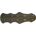Bateman Top Grain 4 Strap Leather Armguard Brown 12 in L501BN - Bateman