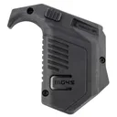Recover Tactical MG4501 Angled Mag Pouch Double Stack, Black Polymer, 45 ACP/10mm Auto, Compatible w/ Glock - Recover Tactical