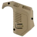 Recover Tactical MG4502 Angled Mag Pouch Double Stack, Tan Polymer, 45 ACP/10mm Auto, Compatible w/ Glock - Recover Tactical