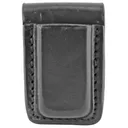 Tagua MC5 Single Mag Carrier, Fits Glock 42 & 43 Magazines, Black Leather, Ambidextrous MC5-014 - Tagua