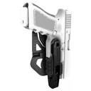 Recover Tactical G7 G7 OWB Black Polymer Compatible w/ Glock 17/19, Holster - Recover Tactical