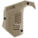 Recover Tactical MG9-02 Angled Mag Pouch Tan Polymer, Picatinny Rail Mount, Compatible w/ Glock - Recover Tactical
