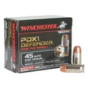 Winchester S45PDB Defender 45ACP 230gr Bonded Jacket Hollow Point 20 Per Box/10 Case Centerfire, Handgun Ammunition - Winchester