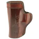 Don Hume H715M Clip-On Holster, Inside The Pant, Fits Glock 19, Right Hand, Brown Leather J168036R - Don Hume