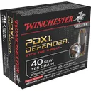 Winchester S40SWPDB Defender 40S&W 165gr Bonded Jacket Hollow Point 20 Per Box/10 Case Centerfire, Handgun Ammunition - Winchester