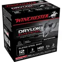 Winchester Ammo SSH1232 Drylok Super Steel High Velocity 12 Gauge 3 in 1 1/4 oz 2 Shot 25 Per Box/ 10 Case - Winchester