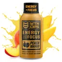 Mtn Ops 1103320512 Energy Shot Peach Mango Liquid 2 oz Bottle 12 Per Pack - Mtn Ops