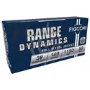 Fiocchi 38SA Range Dynamics 38Super 129gr Full Metal Jacket 50 Per Box/20 Case Centerfire, Handgun Ammunition - Fiocchi