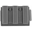 Safariland Model 775 Slimline Open Top Triple Magazine Pouch, For 2.25 in Duty Belts, Fits Glock 17, Belt Loop, Hardshell STX, STX Tactical Black Finish 775-83-13 - Safariland