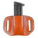 DeSantis Gunhide A84TJGGZ0 Reliant Mag Pouch OWB Diamondback DB 9/40 1.75 in Belt Tan Steer Hide - Desantis