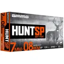 Ammo Inc 7MM08139SPA20 Hunt 7mm-08Rem 139gr Soft Point 20 Per Box/10 Case, Centerfire Rifle Ammo - Ammo Inc