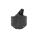 Bravo Concealment BCA BC10-1023, OWB Concealment Holster, 1.5 in Belt Loops, Fits Glock 43/43X/48, Right Hand, Black - Bravo Concealment