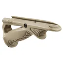 FAB Defense FXPTKT PTK Ergonomic Pointing Grip Angled w/Additional Storage Compartment FDE Polymer - FAB Defense
