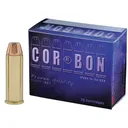 Corbon Self Defense Cartridges SD44S165, 44 Special, Jacketed Hollow Point, 165 GR, 1150 fps, 20 Rd/bx - Corbon