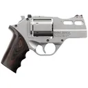 Chiappa 340308 Rhino 30DS-X Special Edition 357 Mag 6 Shot 3 in Matte Stainless Vent Rib Steel Barrel & Cylinder, Matte Stainless Aluminum Frame, Black/Red Finger Grooved G10 Grip, Exposed Hammer , Revolver - Chiappa Firearms