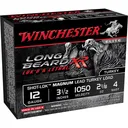Winchester Ammo STLB12LM4 Long Beard XR Shot-Lok Magnum 12 Gauge 3.50 in 2 1/8 oz 4 Shot 10 Per Box/ 10 Case - Winchester