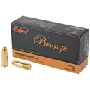 PMC 38SA Bronze 38Super+P 130gr Full Metal Jacket 50 Per Box/20 Case Centerfire, Handgun Ammunition - Pmc