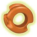 RAD Glow Peep Orange 1/4 in GLO-21749-ORG - Radical Archery Designs