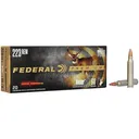 Federal Vital Shok Ammunition P223Q, 223 Remington, Nosler Partition, 60 GR, 3160 fps, 20 Rd/bx - Federal