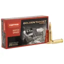 Norma Ammunition 20160392 Dedicated Precision Golden Target Match 6mmCreedmoor 107gr Hollow Point Boat Tail 20 Per Box/10 Case, Centerfire Rifle Ammo - Norma Ammunition