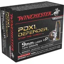 Winchester S9MMPDB Defender 9mmLuger+P 124gr Bonded Jacket Hollow Point 20 Per Box/10 Case Centerfire, Handgun Ammunition - Winchester