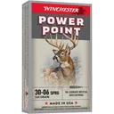 Winchester X30065 Power-Point 30-06Springfield 165gr 20 Per Box/10 Case Centerfire, Rifle Ammunition - Winchester