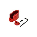 Taran Tactical Innovation Firepower Base Pad, Fits M&P Shield 9mm & 40SW, +1/+2, Red Finish MPSB940-03 - Taran Tactical Innovation