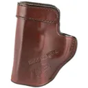 Don Hume H715-M Clip-On Holster, Inside the Pant, Fits S&WM&P Shield, Right Hand, Brown Leather J167205R - Don Hume